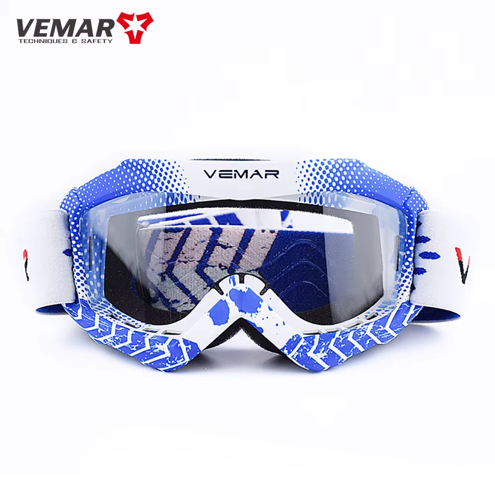 Childen Motocross Racing Goggles for 4-12 Years Boy Girl Ski Snow Goggles Kids Youth Motorcycle Helmets Goggles Moto Accessories