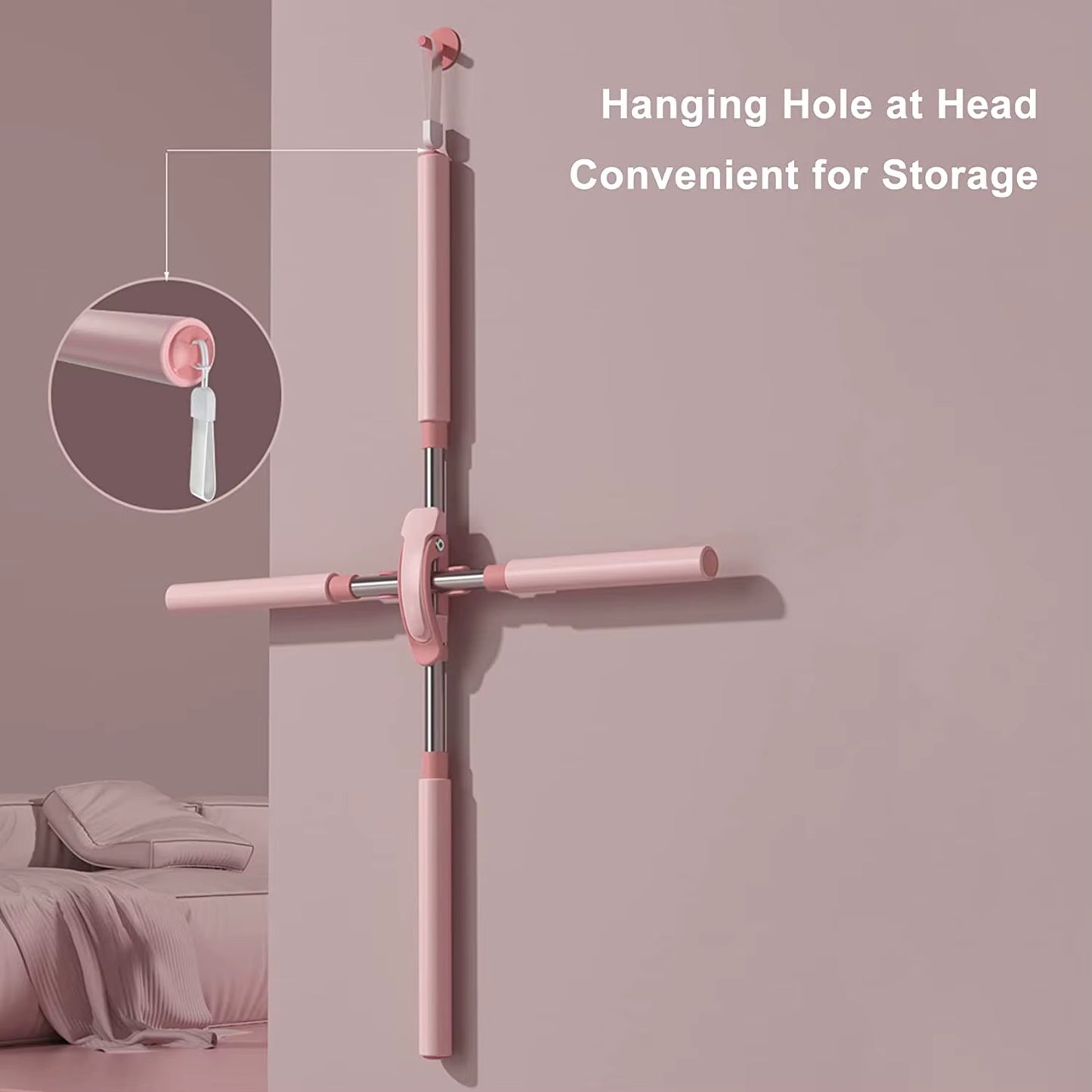 Yoga Hunchback Corrector Adjustable Stainless Steel Body Stick Cross Open Back Standing Training Stick Gym Home Sports Equipment