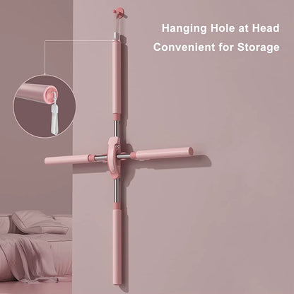 Yoga Hunchback Corrector Adjustable Stainless Steel Body Stick Cross Open Back Standing Training Stick Gym Home Sports Equipment