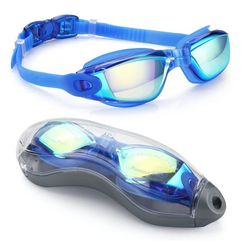 Swimming Goggles for Men Women Swim Glasses Anti-Fog UV Protection Waterproof