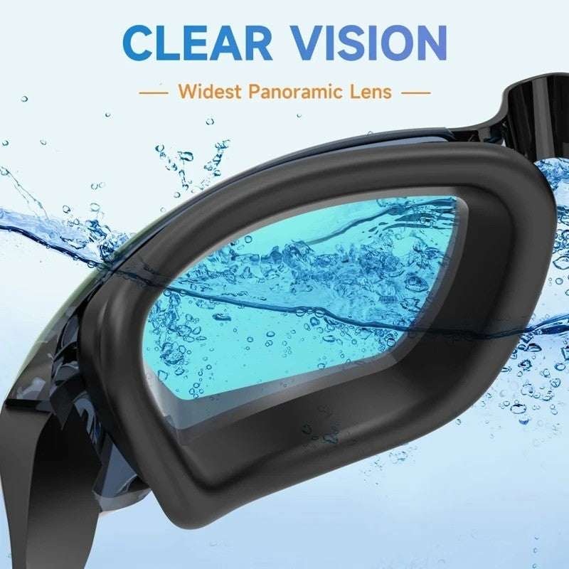 Swimming Goggles for Men Women Swim Glasses Anti-Fog UV Protection Waterproof