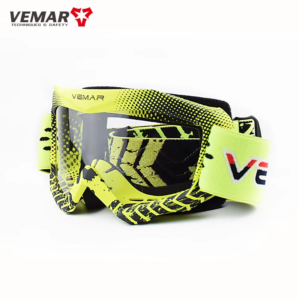 Childen Motocross Racing Goggles for 4-12 Years Boy Girl Ski Snow Goggles Kids Youth Motorcycle Helmets Goggles Moto Accessories