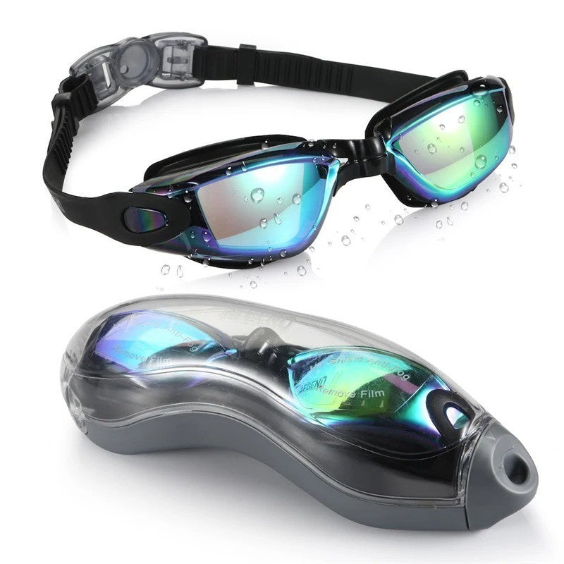 Swimming Goggles for Men Women Swim Glasses Anti-Fog UV Protection Waterproof