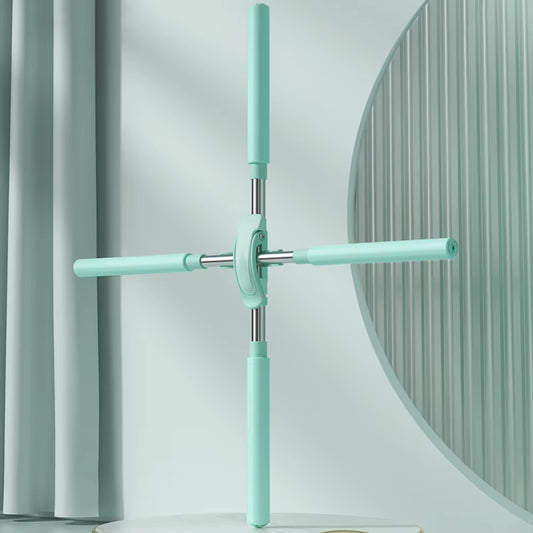 Yoga Hunchback Corrector Adjustable Stainless Steel Body Stick Cross Open Back Standing Training Stick Gym Home Sports Equipment