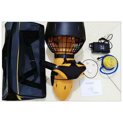 Electric Underwater Scooter 300W Waterproof Dual Speed Propeller Diving Scuba Scooter Water Sports Equipment for Ocean Pool